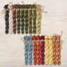 Set of OwlForest Hand-Dyed Threads for the “The Tops and the Roots” Chart (DMC)