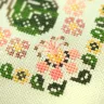 Printed embroidery chart “Kiwi Birds”