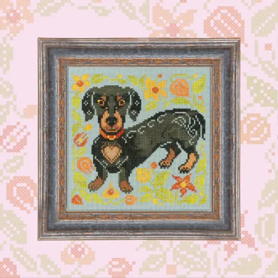 Digital embroidery chart “Faithful Friend” 