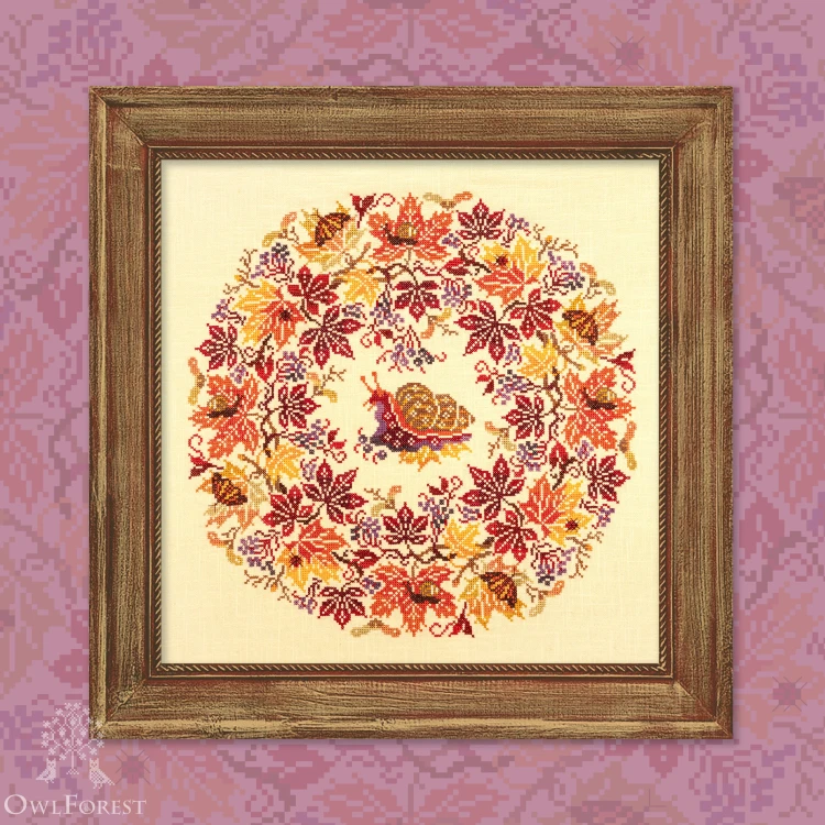 Digital embroidery chart “Autumn Colors”