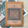Printed embroidery chart “Mesoamerican Motifs. Geckos” 3 colors