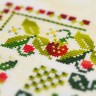 Printed embroidery chart “Strawberry Summer”