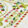 Printed embroidery chart “Strawberry Summer”