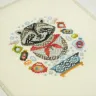 Printed embroidery chart “The Racoon Portrait”