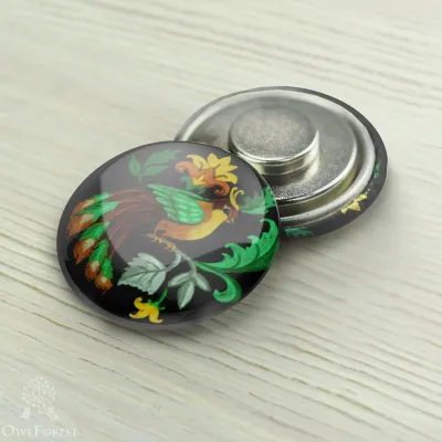 Magnet Needle Minder “Emerald Bird”