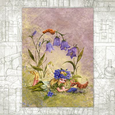 “Fairy Tales and Bells” Postcard