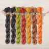 Set of OwlForest Hand-Dyed Threads for the “Faithful Friend” Chart (DMC)