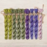 Set of OwlForest Hand-Dyed Threads for the “Vine Garden” (DMC) 