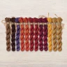 Set of OwlForest Hand-Dyed Threads for the “Autumn Colors” (DMC) 