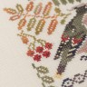 Free embroidery digital chart “Glutton Waxwing”
