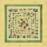 Printed embroidery chart “Gooseberry Summer”