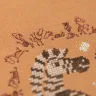 Printed embroidery chart “Striped zebras”