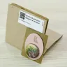Magnet Needle Minder “Frogs and Oyster Shrooms”