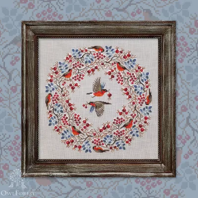 Embroidery kit “First Snow”