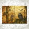 “Owl Forest” Postcard