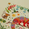 Printed embroidery chart “Lemuria. Chameleon”