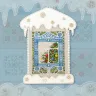 Free embroidery digital charts set “New Year's cards”