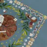 Printed embroidery chart “Coconut Puppies”