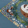 Printed embroidery chart “Coconut Puppies”