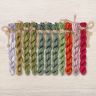 Set of OwlForest Hand-Dyed Threads for the “Herbs and Flowers” Chart (Thread Trade n.a. Kirov)