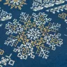Printed embroidery chart “Snow Dance” 
