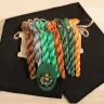 Embroidery kit “Emerald Bird Night Songs”