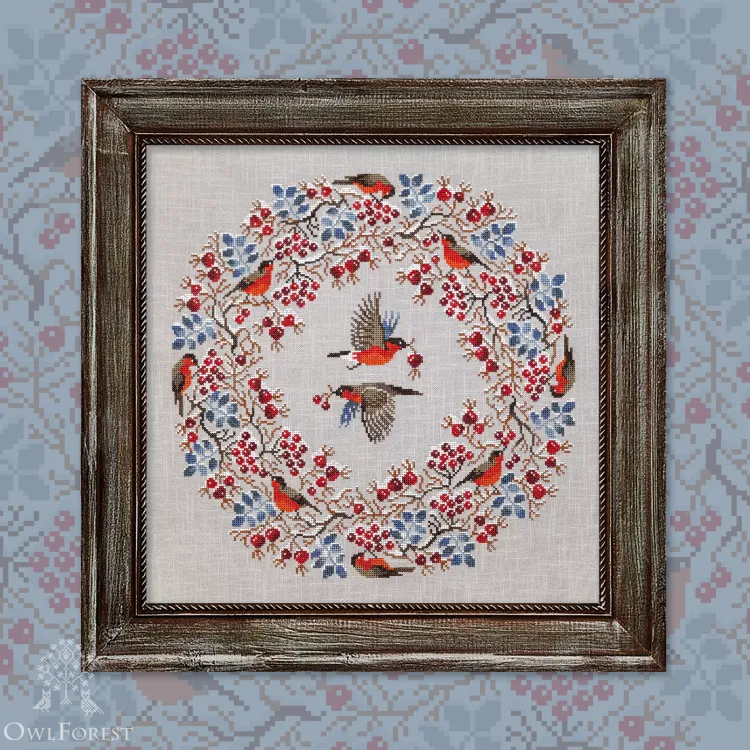 Digital embroidery chart “First Snow”