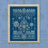 Digital embroidery chart “Snow Dance” 