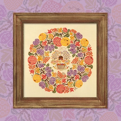 Embroidery kit “Grandma's Orchard”