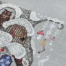 Printed embroidery chart “Forest Houses. Bears”