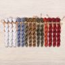 Set of OwlForest Hand-Dyed Threads for the “First Snow” Chart (DMC)
