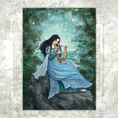 “Lyra Constellation” Postcard