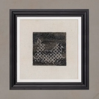 Free embroidery digital chart “Owl Black Square”