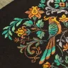 Digital embroidery chart “Emerald Bird Night Songs”