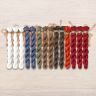 Set of OwlForest Hand-Dyed Threads for the “First Snow” Chart (Thread Trade n.a. Kirov)
