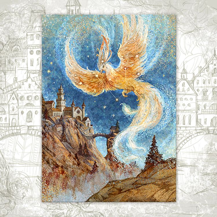 “Phoenix Constellation” Postcard