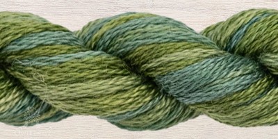 Mouline thread “OwlForest 3322 — Greenstone flower”