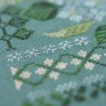 Printed embroidery chart “Blue Hydrangea”