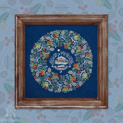 Embroidery kit “Frosty Night”