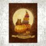 “Pumpkin Ornament” Postcard