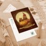 “Pumpkin Ornament” Postcard