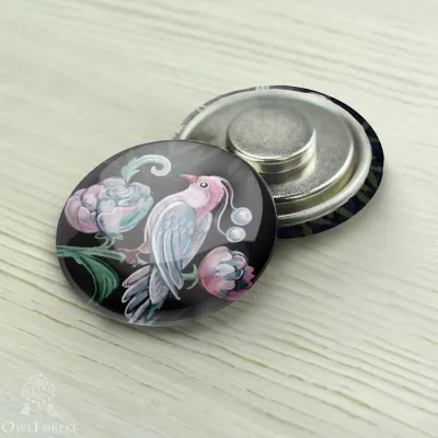 Magnet Needle Minder “Pearl Bird”