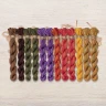 Set of OwlForest Hand-Dyed Threads for the “Grandma's Orchard” (DMC) 