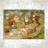 “It is Always Tea-Time” Postcard