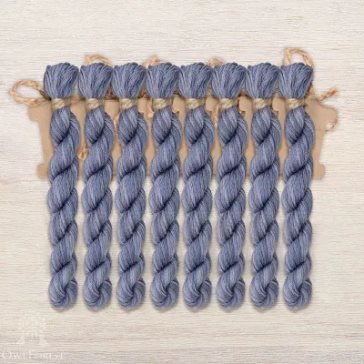 Set of OwlForest Hand-Dyed Threads for the “In the Garden” Chart (DMC)