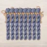 Set of OwlForest Hand-Dyed Threads for the “In the Garden” Chart (DMC)