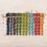 Set of OwlForest Hand-Dyed Threads for the “Lemuria” Chart (DMC)