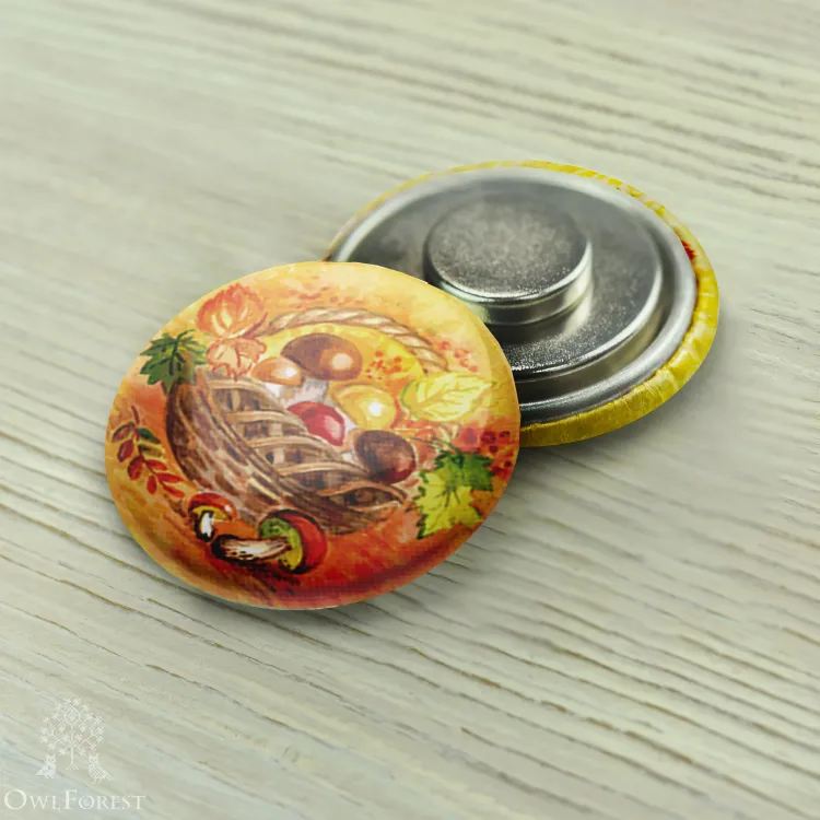 Magnet Needle Minder “Mushroom Basket”