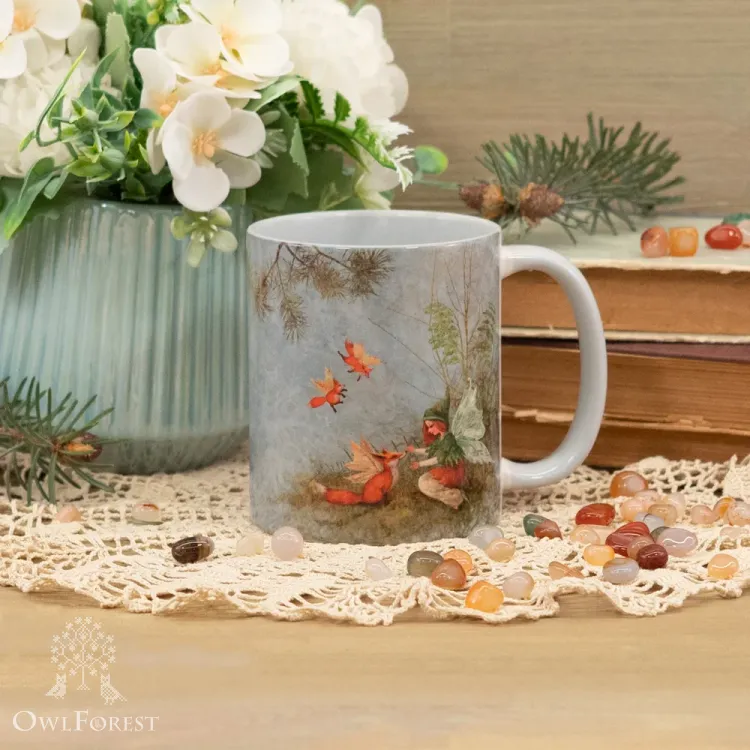 “Fairy and Foxes” Mug