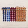 Set of OwlForest Hand-Dyed Threads for the “Belarusian Motifs” Chart (DMC)
